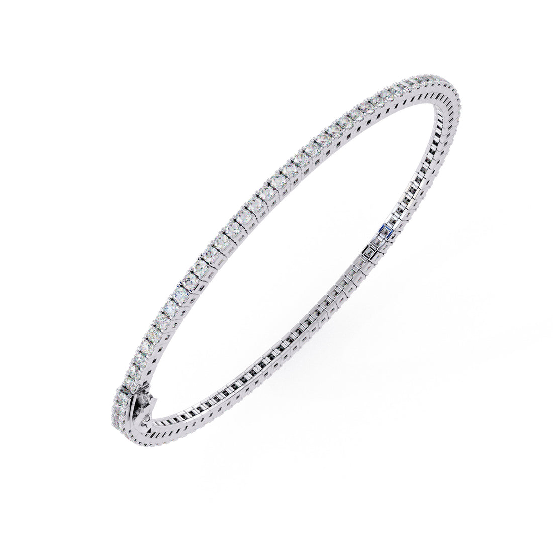 Round cut Diamond Tennis Bracelet Fine Jewelry