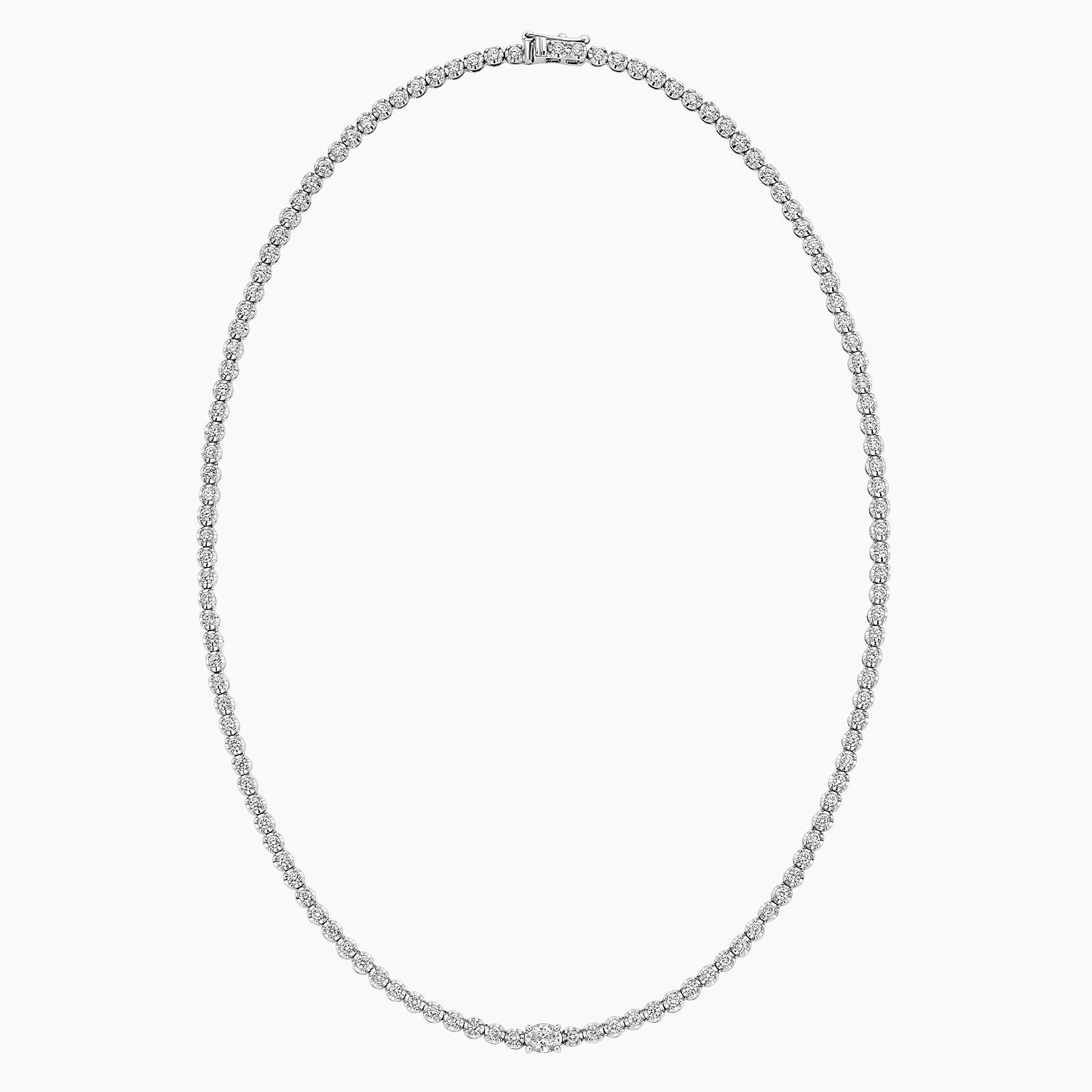Classic Diamond Tennis Necklace for Women Timeless Luxury Jewelry