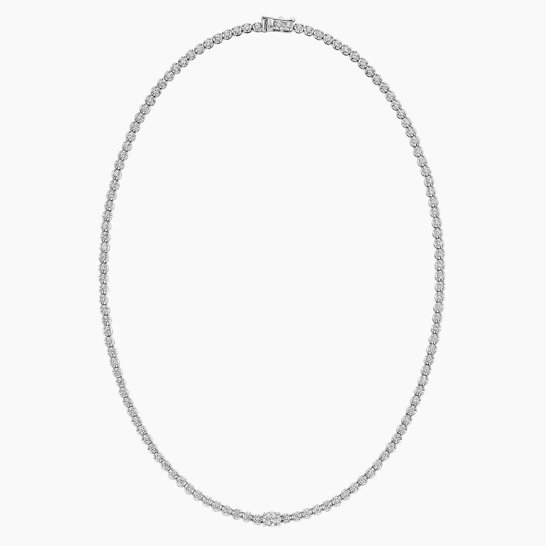 Classic Diamond Tennis Necklace for Women Timeless Luxury Jewelry