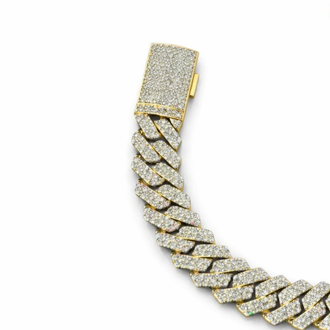 Luxury Diamond Cuban Link Bracelet | Iced Out Jewelry