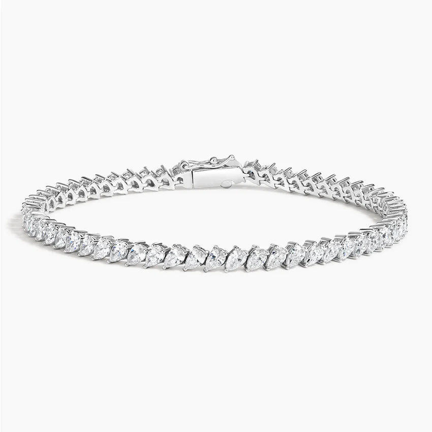 Pear Cut Diamond Tennis Bracelet Fine Jewelry