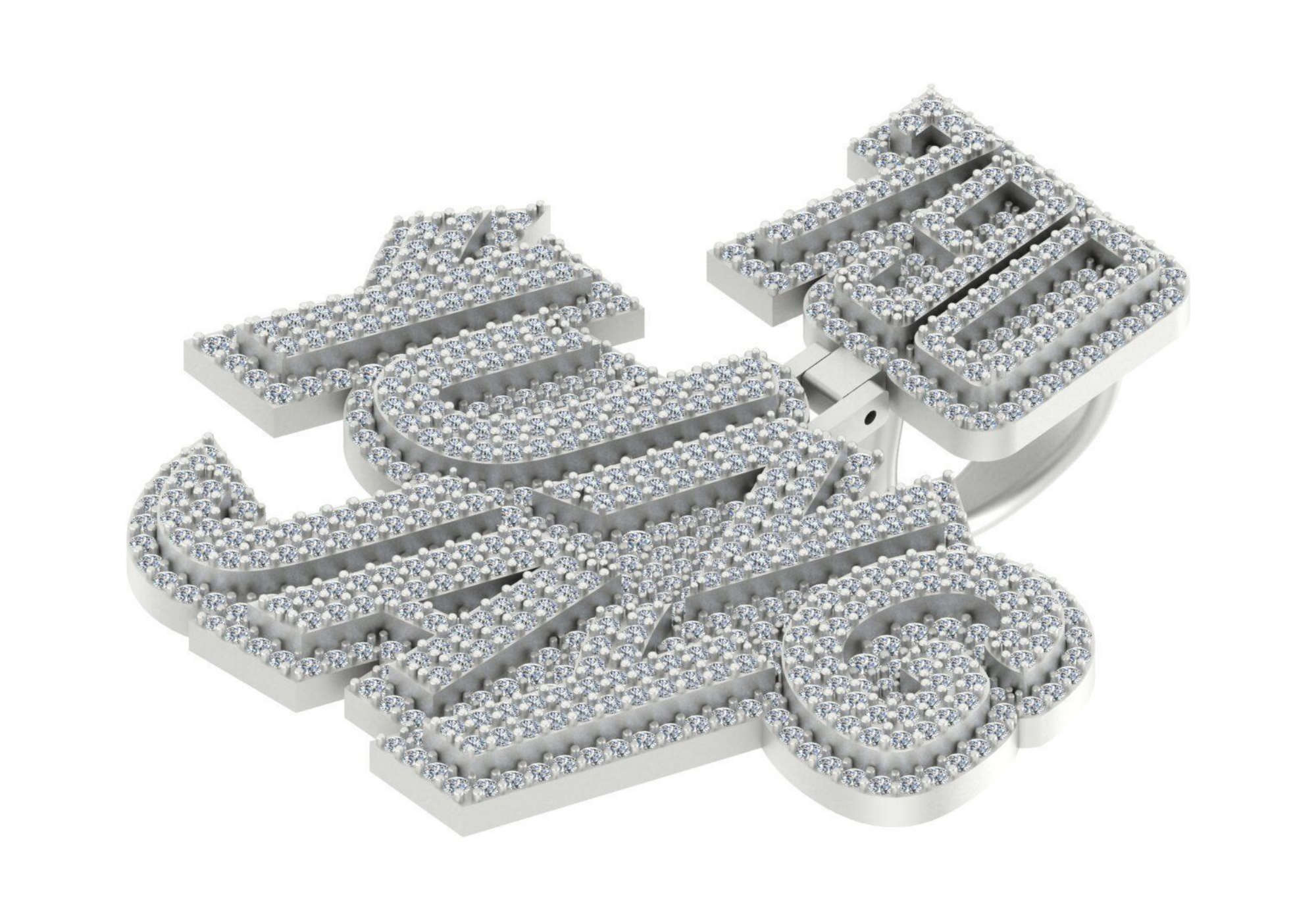 790 Yung Jay Custom Name Pendant