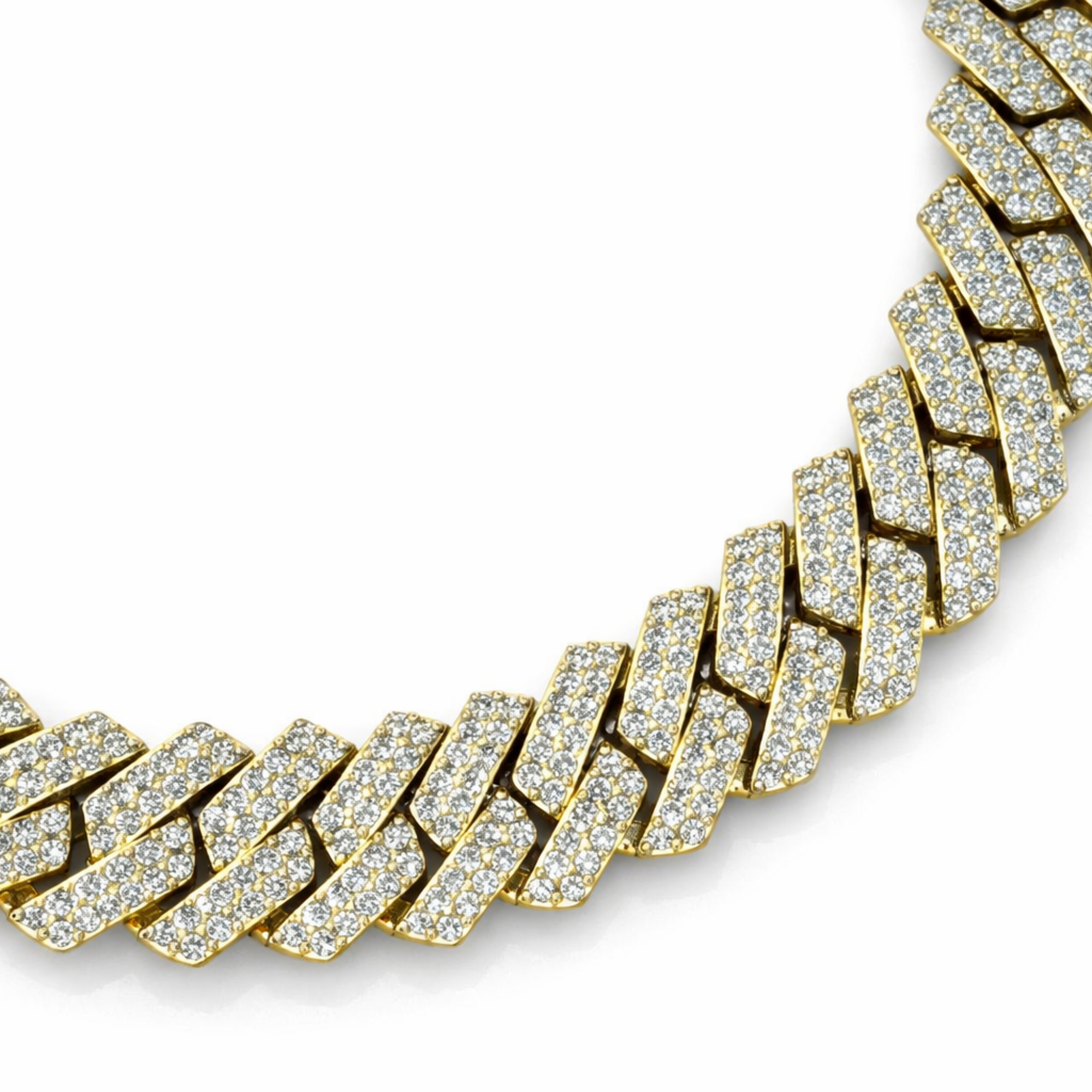 Luxury Diamond Cuban Link Bracelet | Iced Out Jewelry