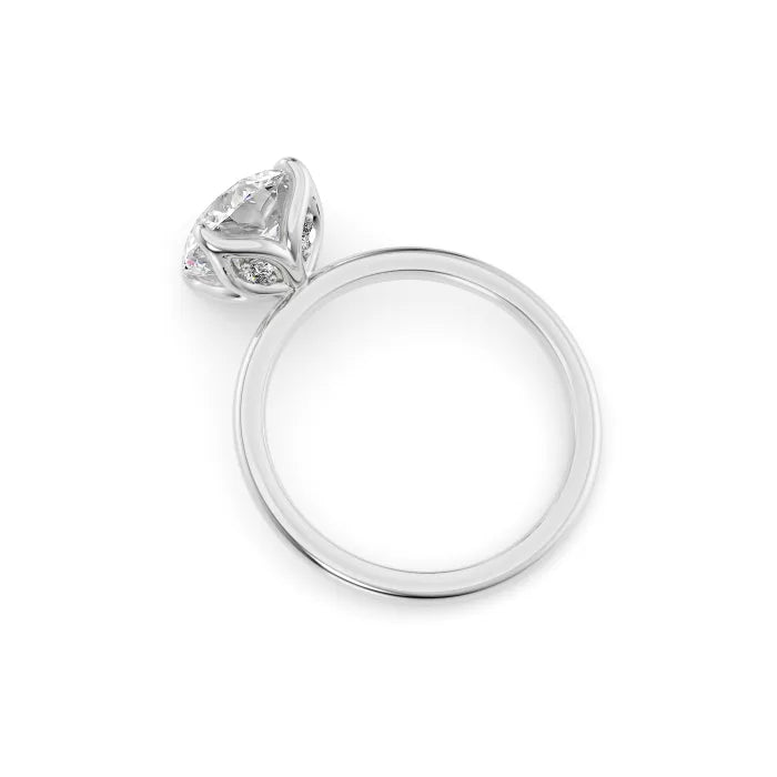 Round Cut Solitaire Ring