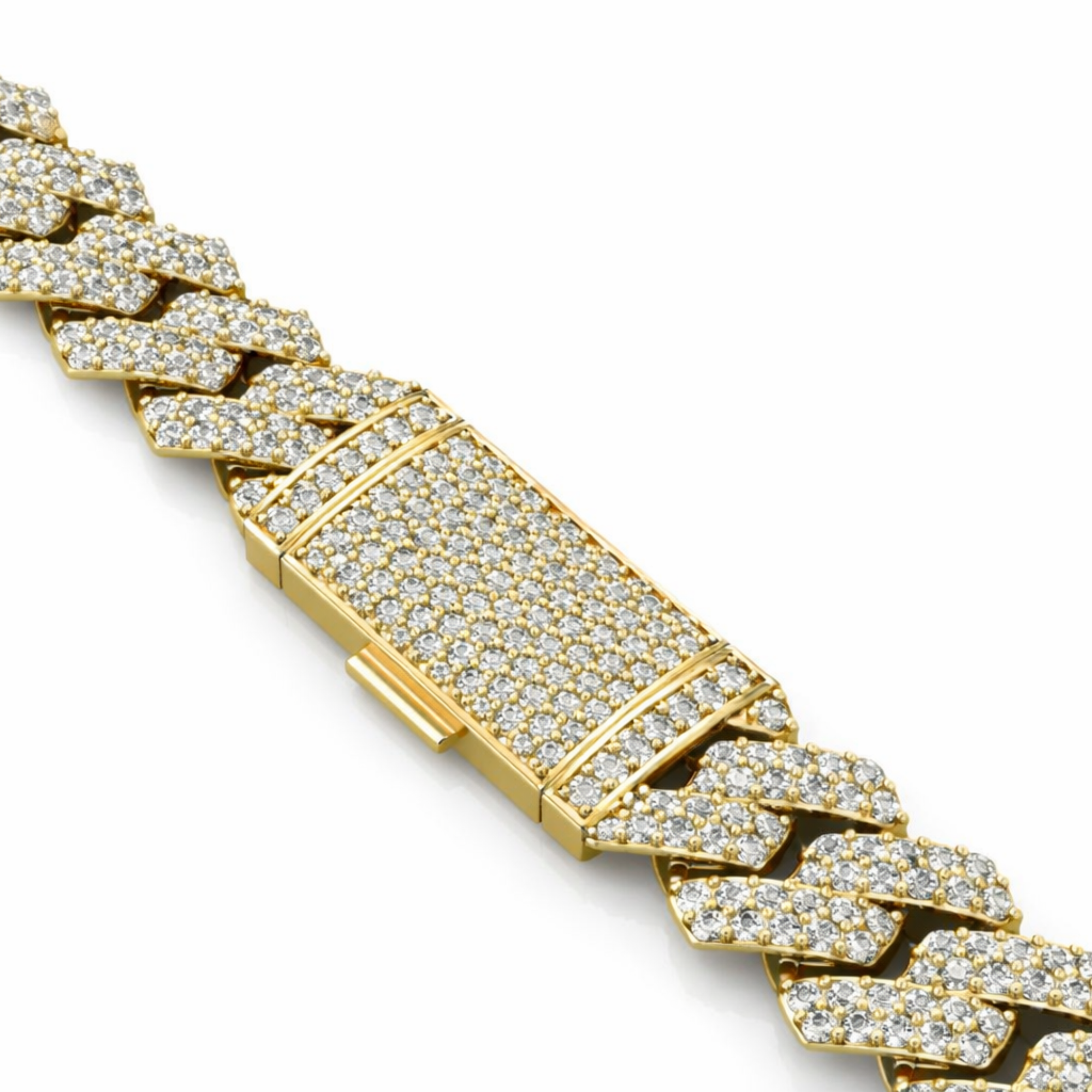 Luxury Diamond Cuban Link Bracelet | Iced Out Jewelry