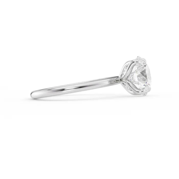 Round Cut Solitaire Ring