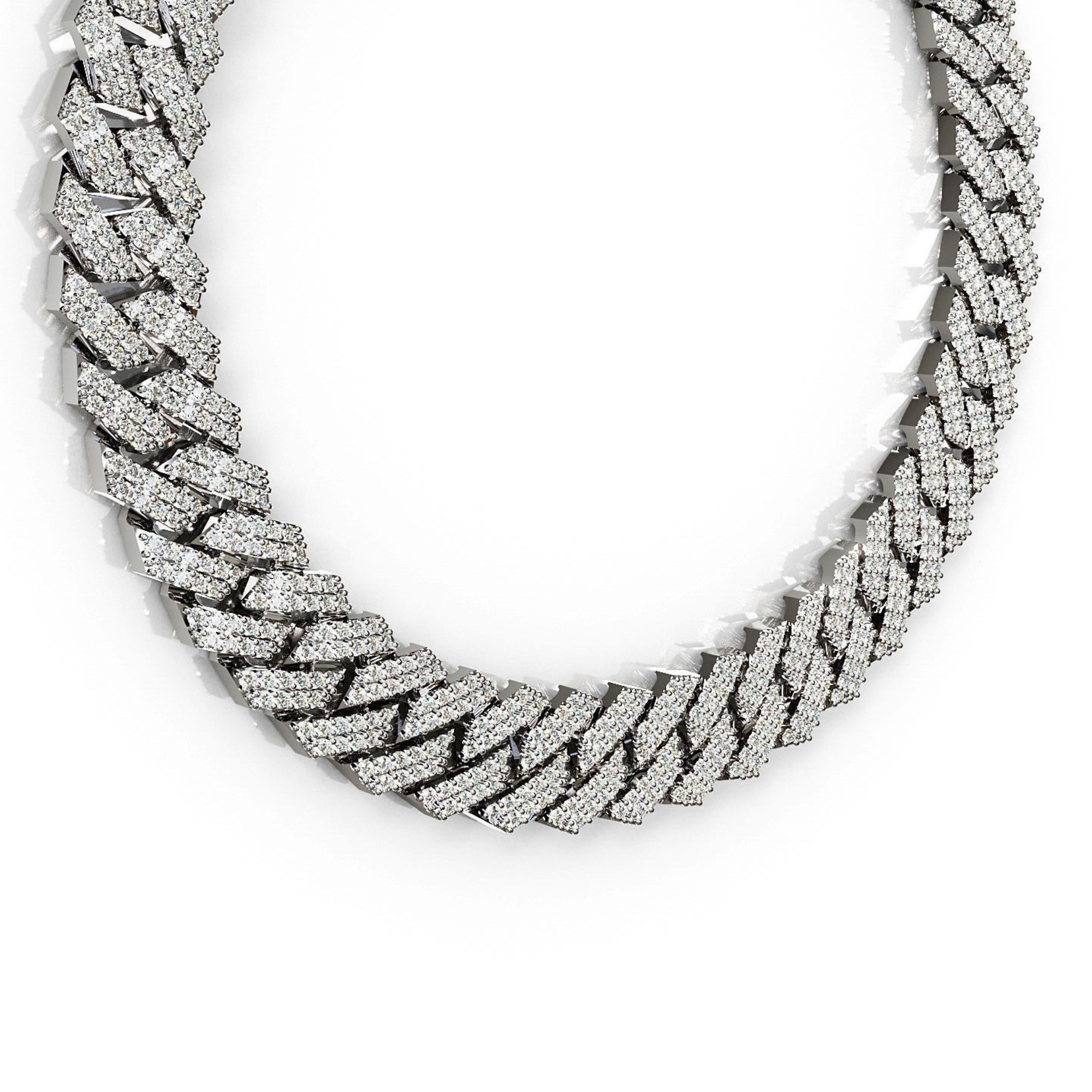 Premium quality  Iced Cuban Link Bracelet Luxury Jewelry