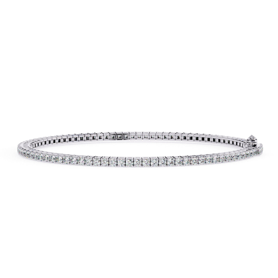 Round cut Diamond Tennis Bracelet Fine Jewelry