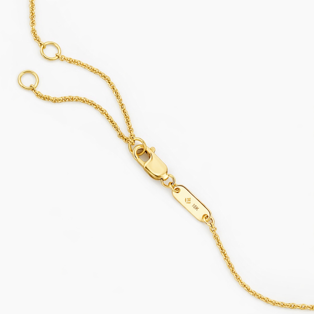 Pear\Round Cut Diamond Cluster Necklace For Women