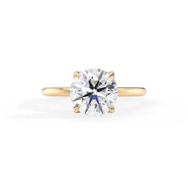 Round Cut Solitaire Ring