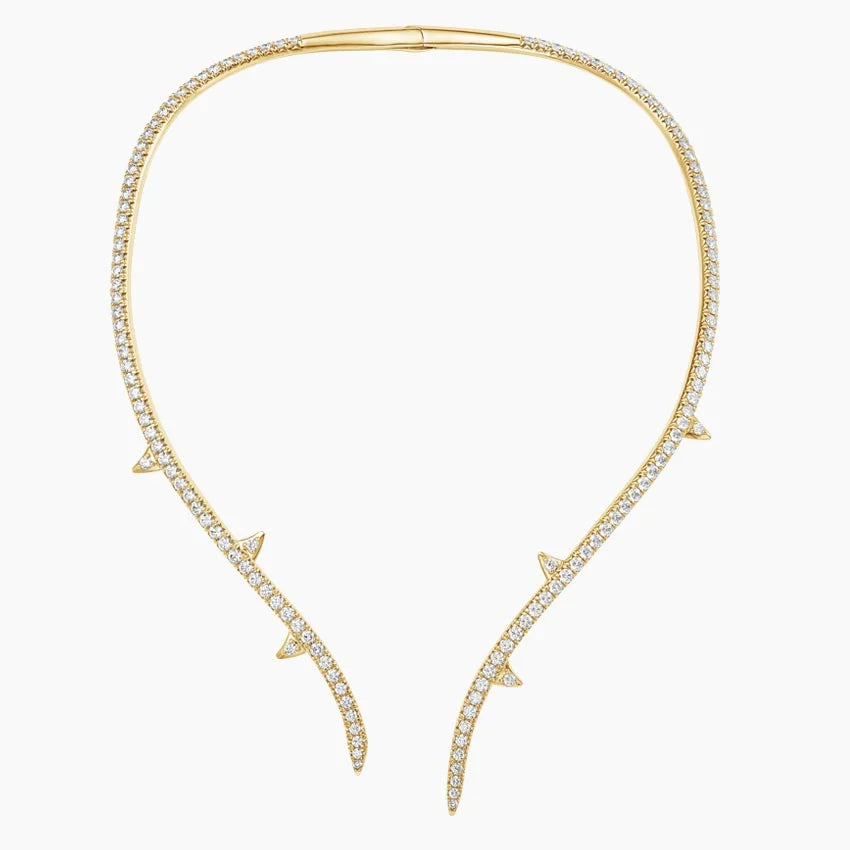 Luxury Diamond Collar Necklace Jewelry