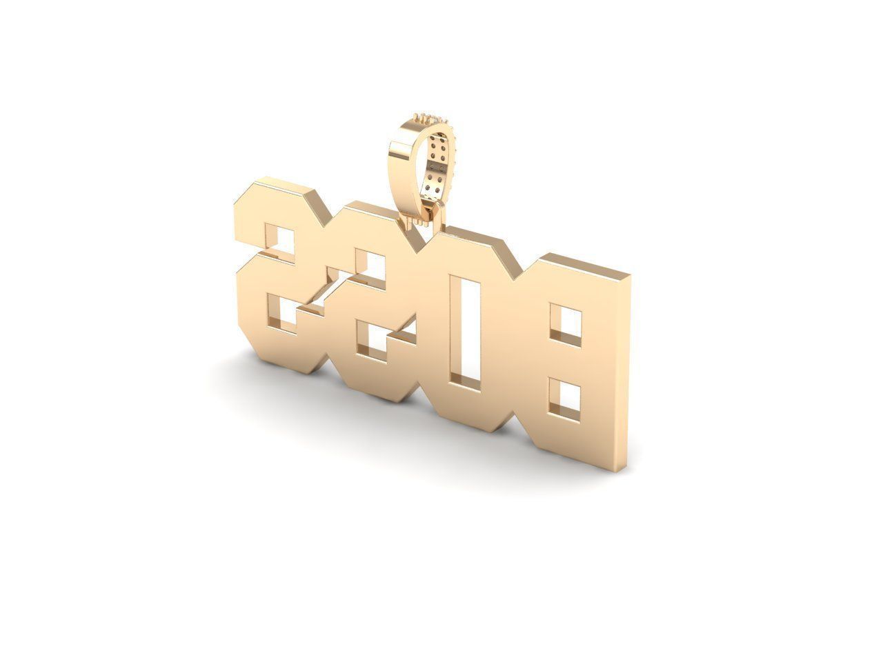 BOSS Iced Diamond Pendant – Luxury Hip Hop Style