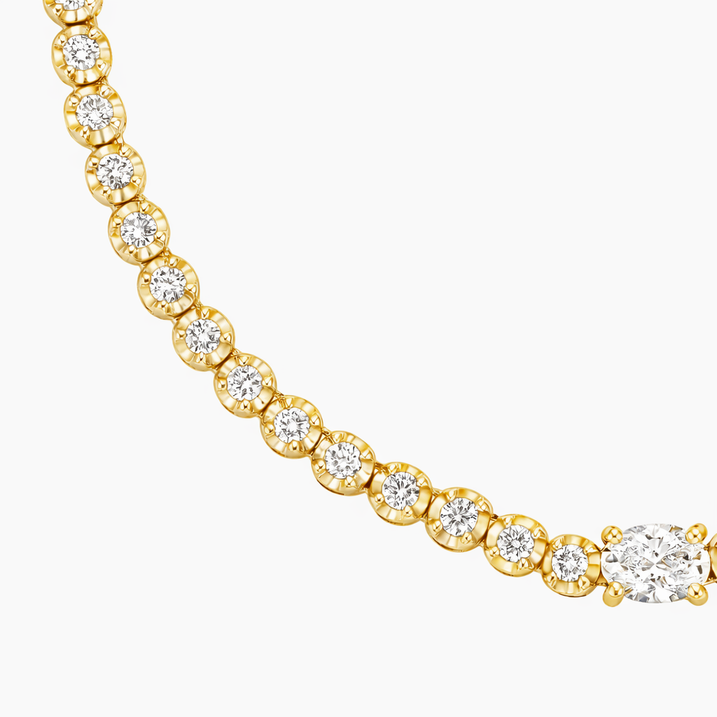 Classic Diamond Tennis Necklace for Women Timeless Luxury Jewelry