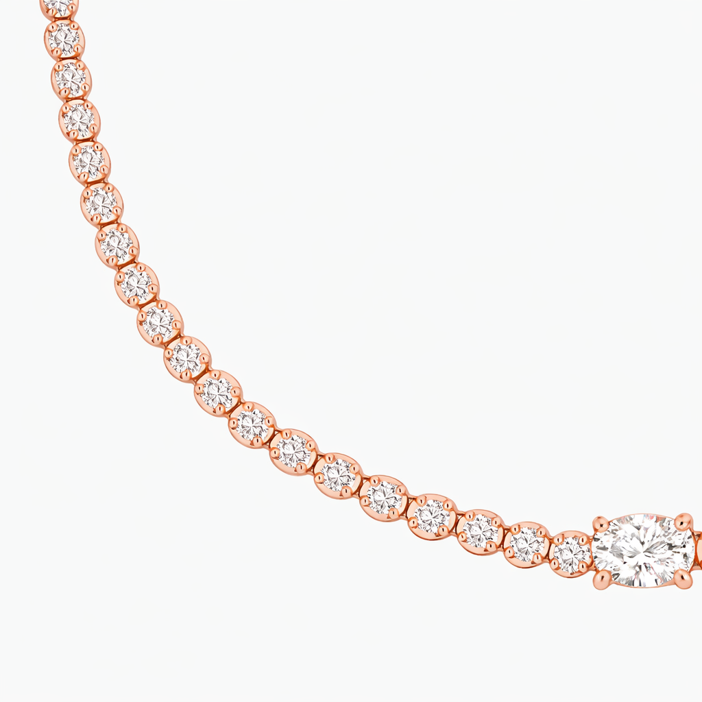 Classic Diamond Tennis Necklace for Women Timeless Luxury Jewelry