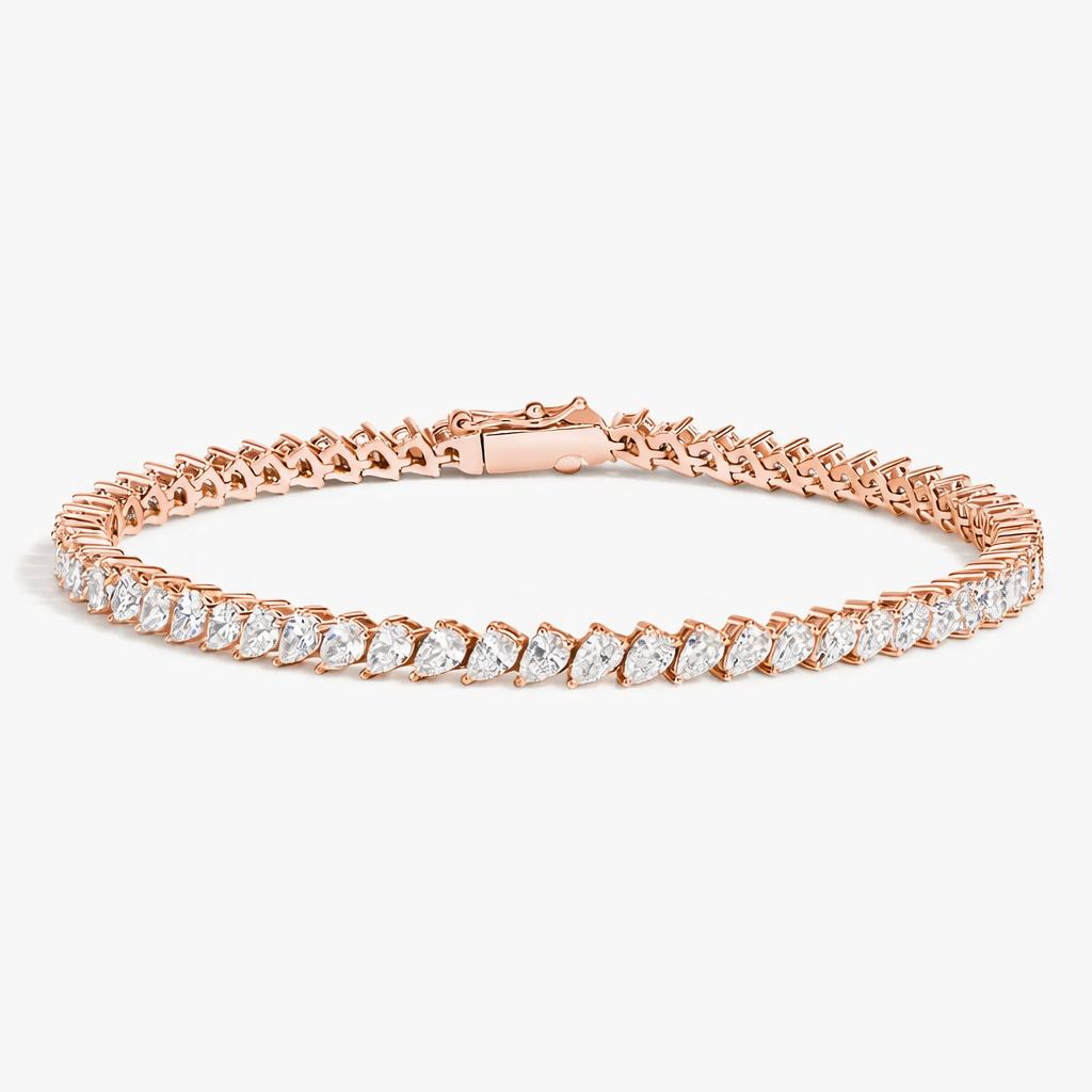 Pear Cut Diamond Tennis Bracelet Fine Jewelry