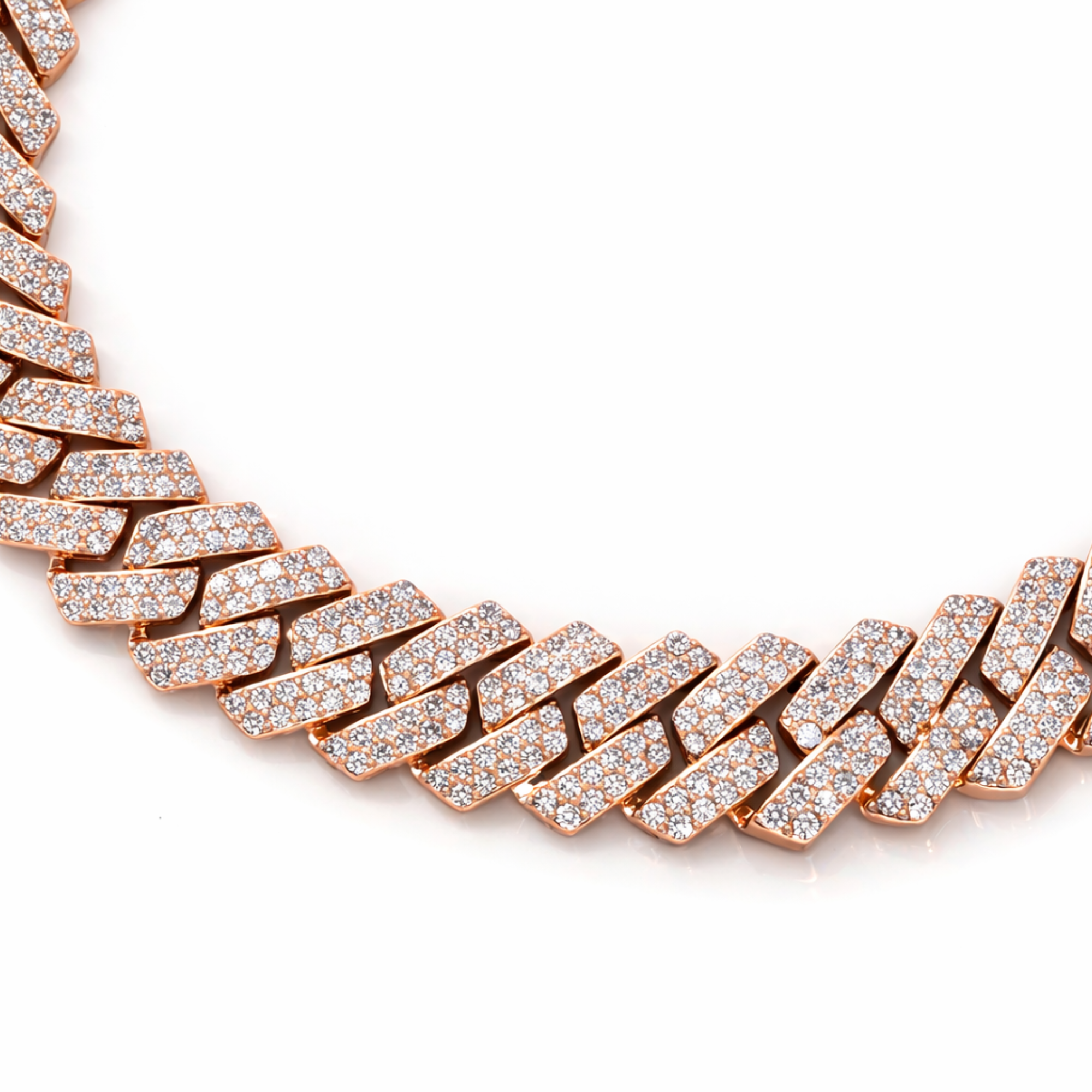 Luxury Diamond Cuban Link Bracelet | Iced Out Jewelry