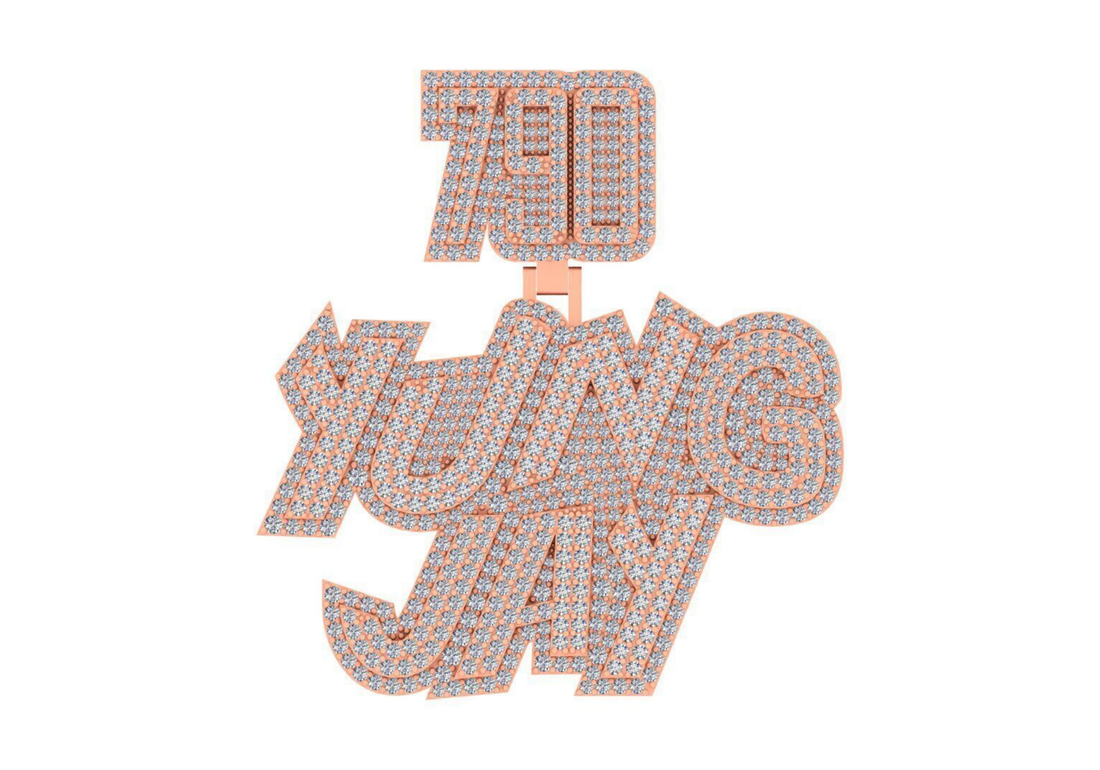 790 Yung Jay Custom Name Pendant