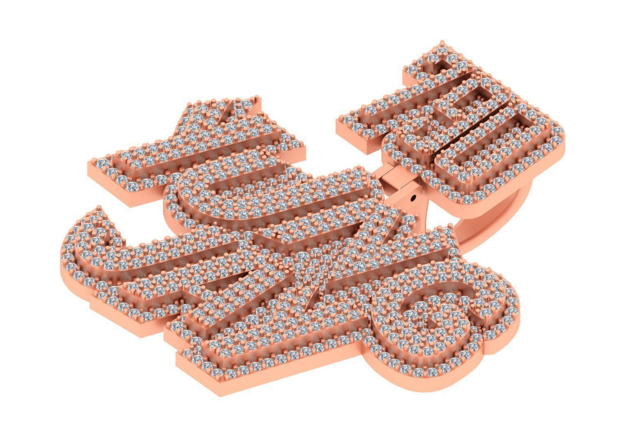 790 Yung Jay Custom Name Pendant