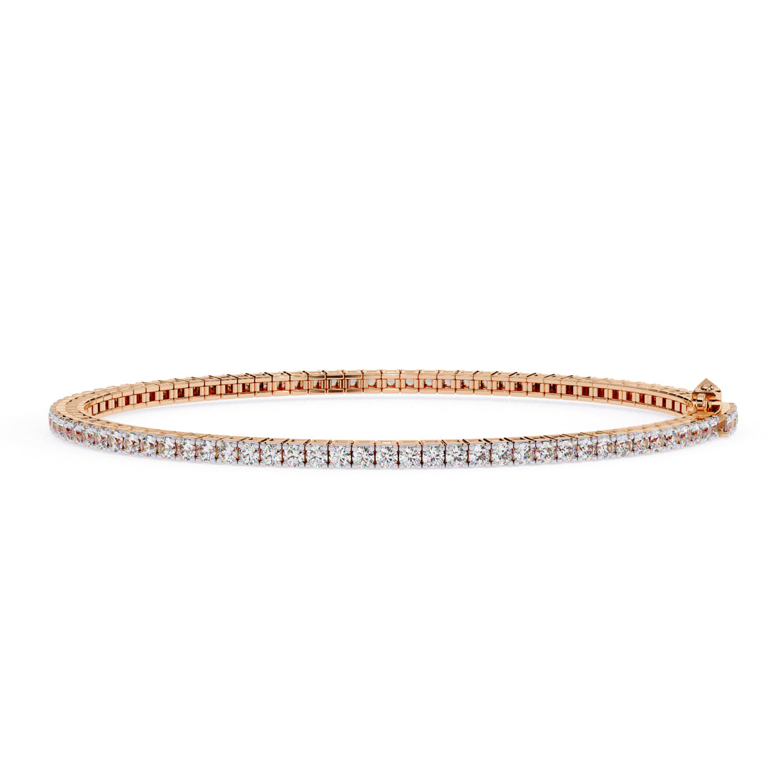 Round cut Diamond Tennis Bracelet Fine Jewelry