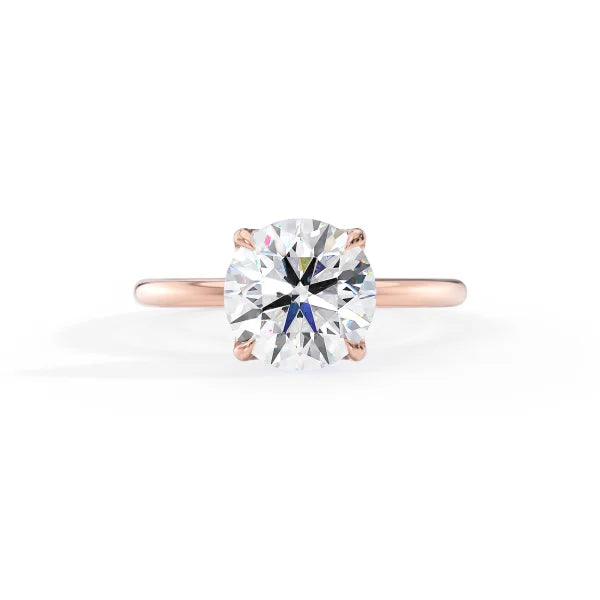 Round Cut Solitaire Ring