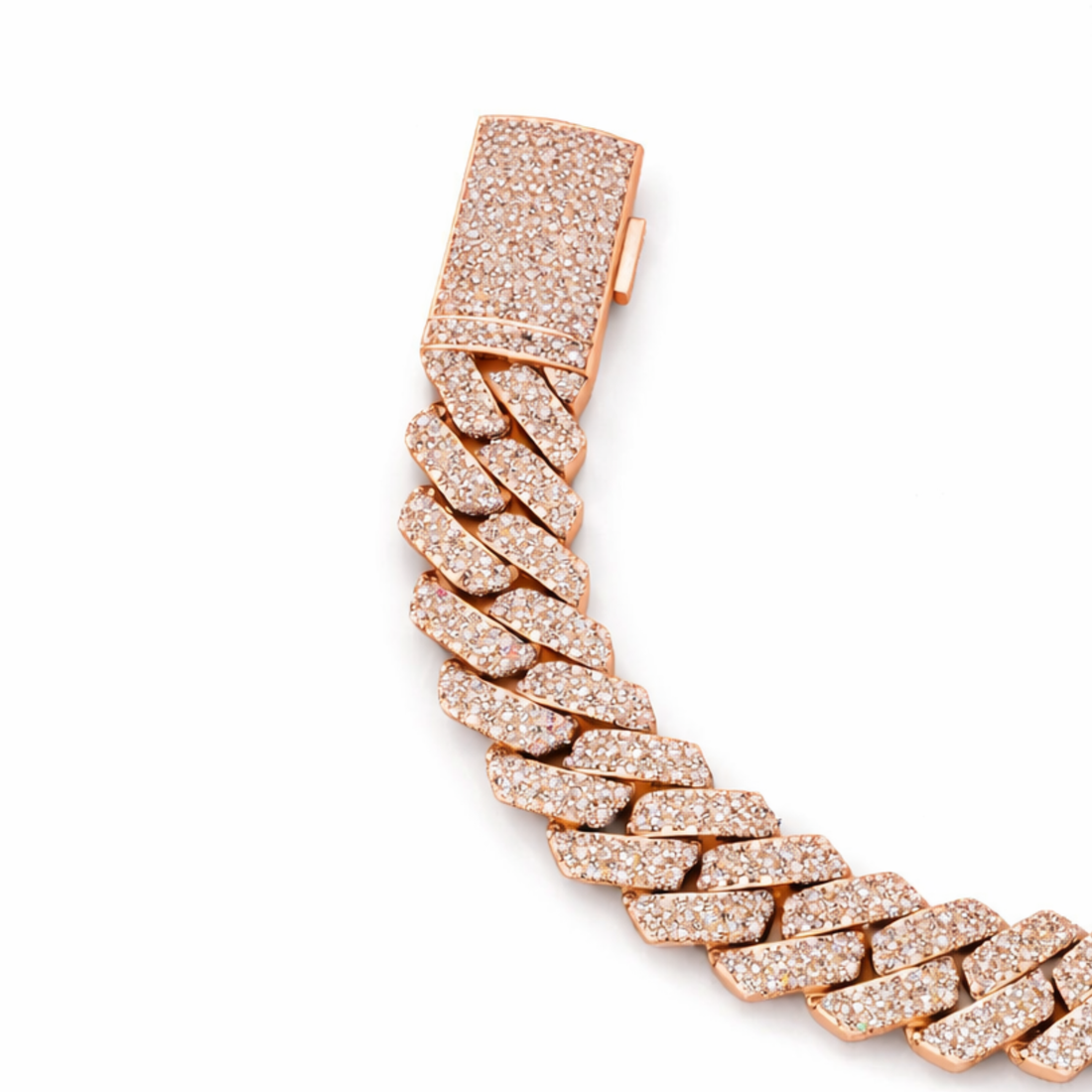 Luxury Diamond Cuban Link Bracelet | Iced Out Jewelry
