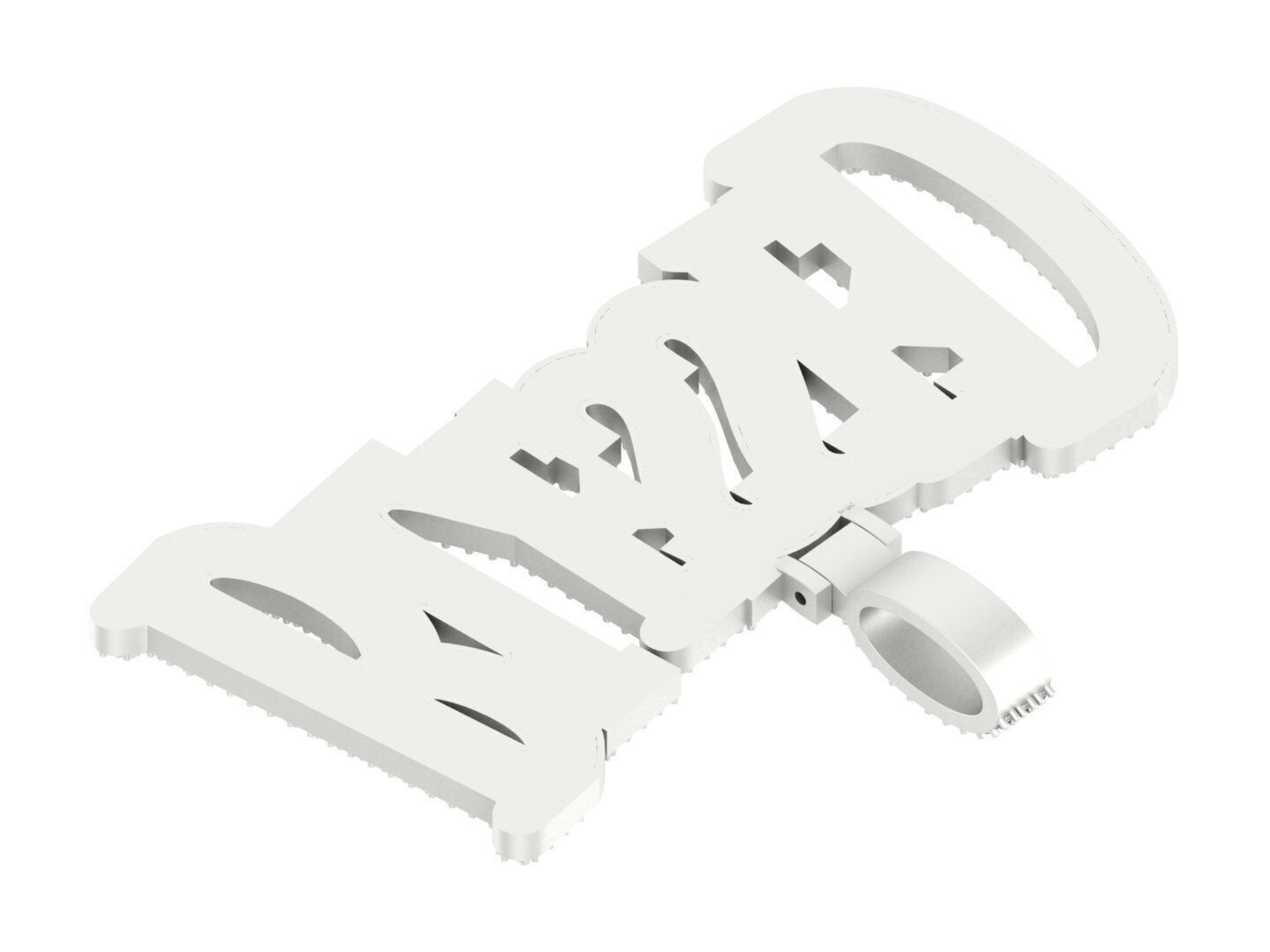 Luxury BLESSED Statement Hip Hop Pendant