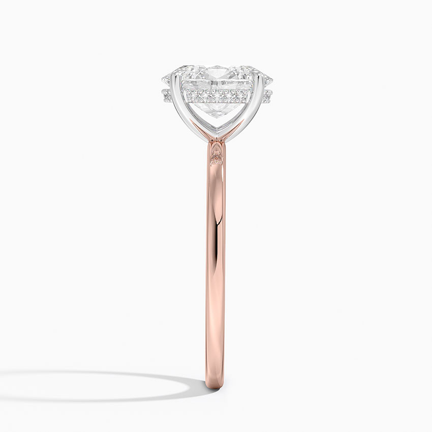 Oval Cut Solitaire Diamond Engagement Ring, Oval Cut Solitaire Diamond Engagement Ring, Minimalist Bridal Ring
