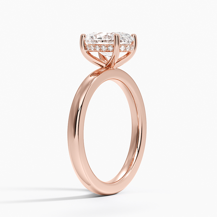 Oval Cut Diamond Solitaire Engagement Ring, Classic Minimalist Oval Ring, Promise Ring for Her