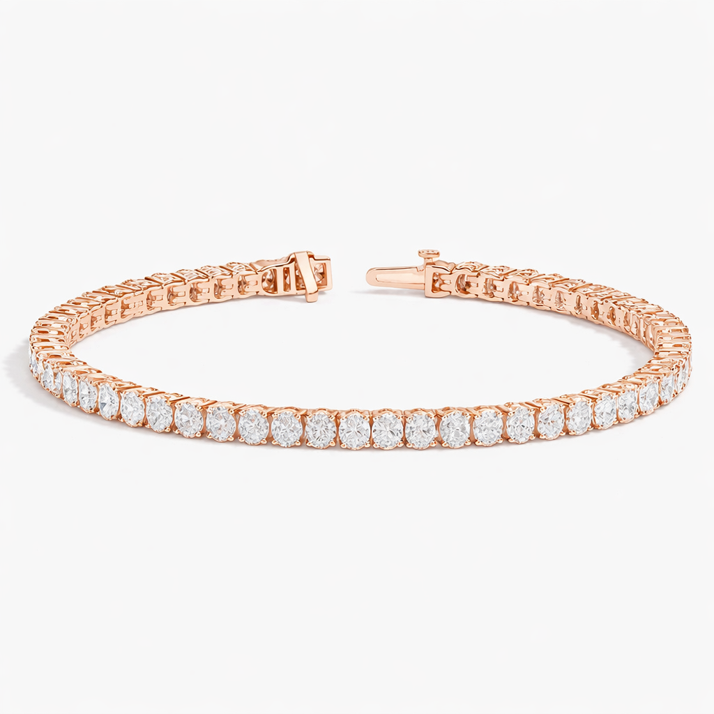 Oval Cut Diamond Tennis Bracelet