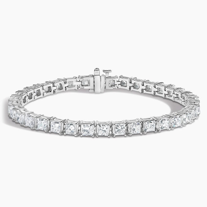 Princess Cut Diamond Tennis Bracelet