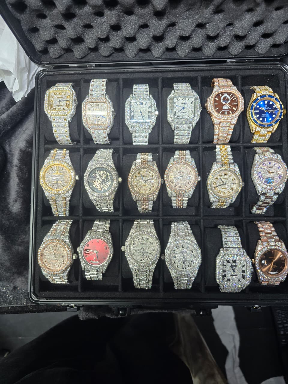 Moissanite Diamond Watch