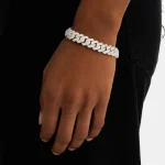 12mm Prong Cuban Bracelet