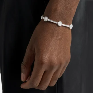 Daisy on Tennis Bracelet